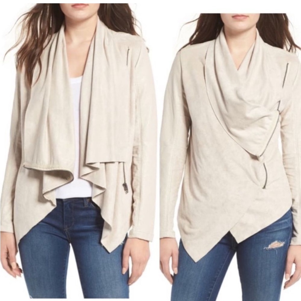 BlankNYC Faux Suede Jacket S